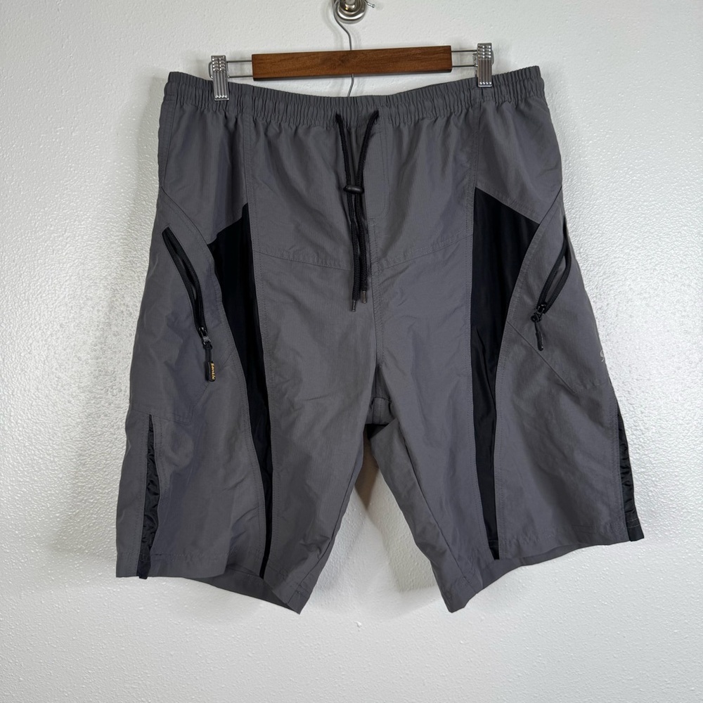 Santic Mens Gray Cycling Shorts‎ Size 3XL
